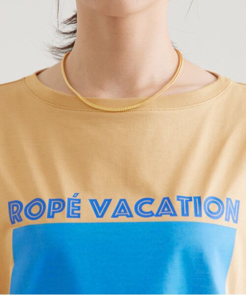 ROPE' / ロペ カットソー | 永井博×ROPE'VACATION Long Tee | 詳細8