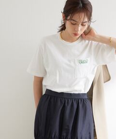 ISLAND 刺繍Tシャツ