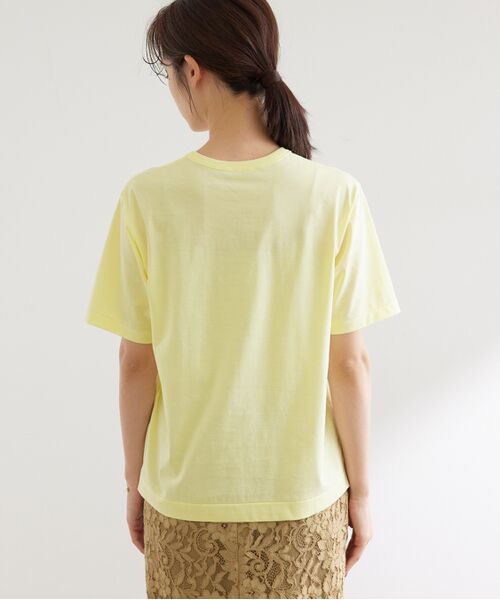 ROPE' / ロペ カットソー | ISLAND 刺繍Tシャツ | 詳細6