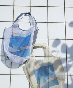 永井博×ROPE'VACATION Mesh Bag