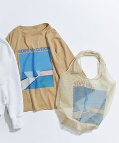 永井博×ROPE'VACATION Mesh Bag