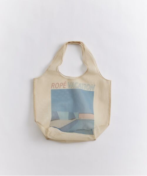 ROPE' / ロペ トートバッグ | 永井博×ROPE'VACATION Mesh Bag | 詳細9