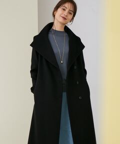 【21AW】プレミアムカシミヤショールカラーコート