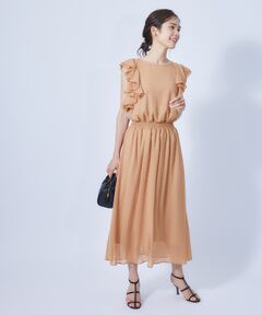 カットドビーシャーリングシアードットワンピース/WEB限定