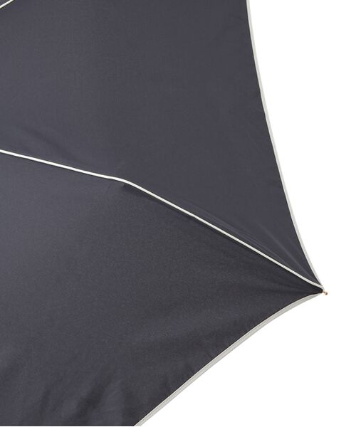 ROPE' / ロペ 傘 | 【晴雨兼用】バンブーハンドルバイカラーコンパクトアンブレラ  折りたたみ傘 | 詳細5