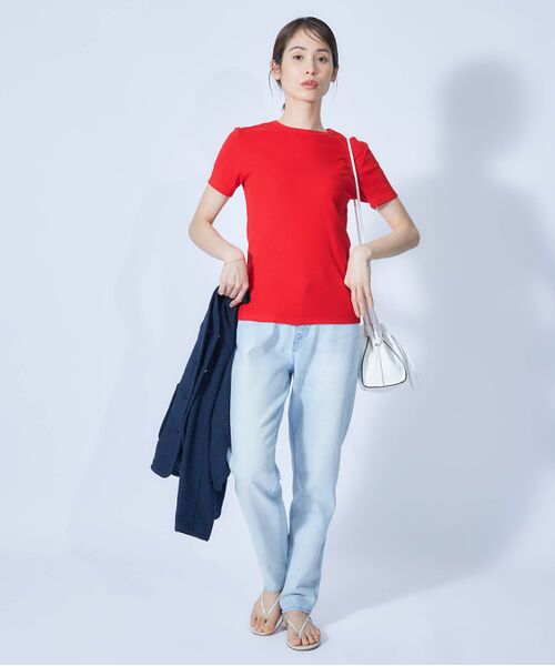 ROPE' / ロペ カットソー | 【PETIT BATEAU】TEE-SHIRT ICONIQUE MC COL ROND Coton Epais bio for ROPE' | 詳細24