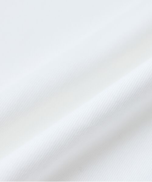 ROPE' / ロペ ニット・セーター | リサイクルコットンジャージーキャップスリーブTシャツ | 詳細14