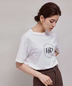 UVカット・接触冷感/ロゴプリントカレッジTシャツ