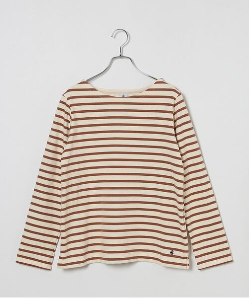 【PETIT BATEAU（プチバトー）】ボーダーカットソー