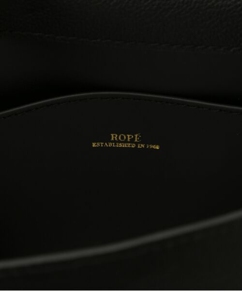 ROPE' / ロペ ショルダーバッグ | リアルレザーバンブートップハンドルバッグ | 詳細14