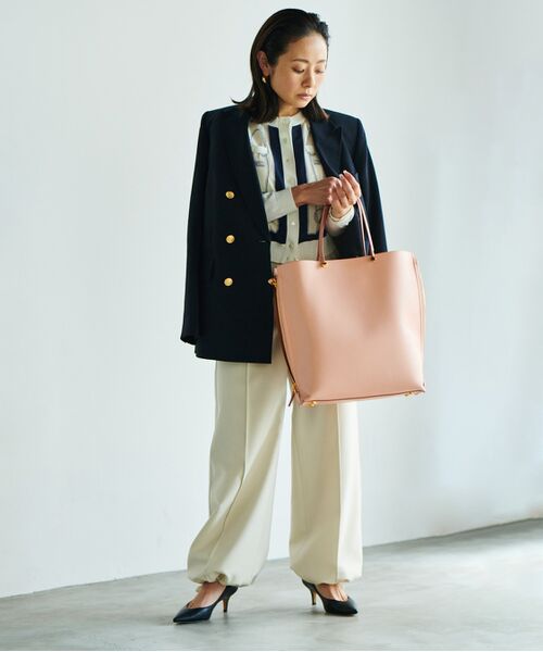 ROPE' / ロペ トートバッグ | 【ドラマ着用】【E'POR】【新色追加】Y BAG Large（A4対応 サイドジップ縦型トートバッグ） | 詳細28