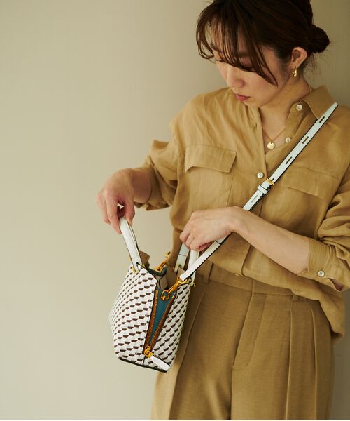 E'POR】 Y BAG MONOGRAM （YACHT PATTERN）Mini （ショルダーバッグ