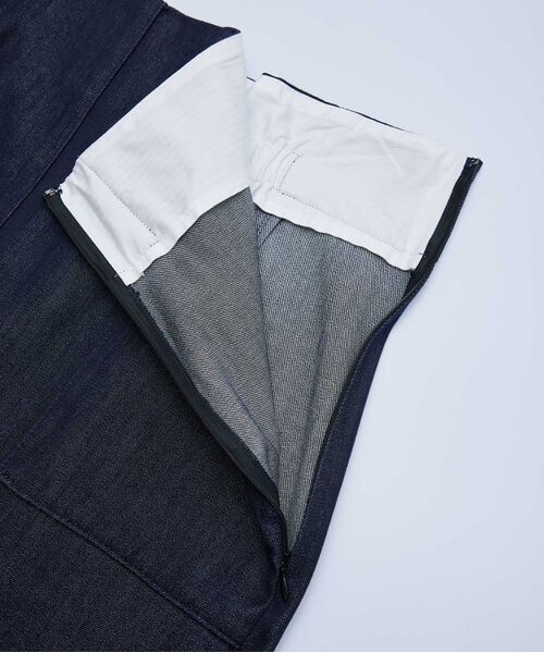ROPE' / ロペ デニムスカート | シルクコットン ポケット付きデニムタイトスカート | 詳細12
