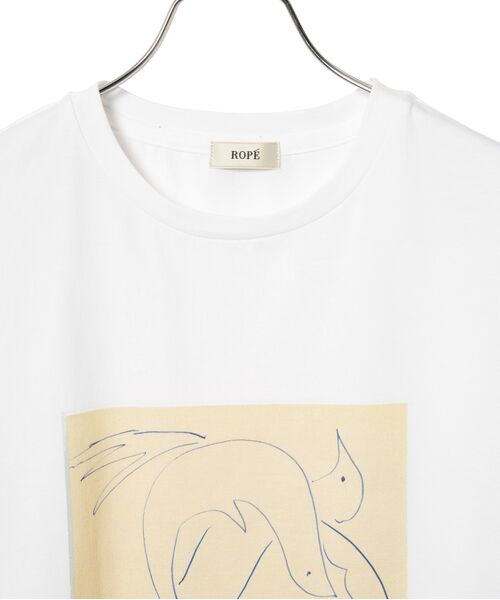 ROPE' / ロペ カットソー | 【ROPE' meets Henri Matisse】プリント Tシャツ | 詳細11