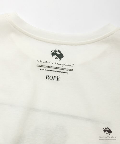 ROPE' / ロペ カットソー | 【AUDREY HEPBURN COLLECTION BY JUN】プリントフレンチスリーブ T シャツ | 詳細20