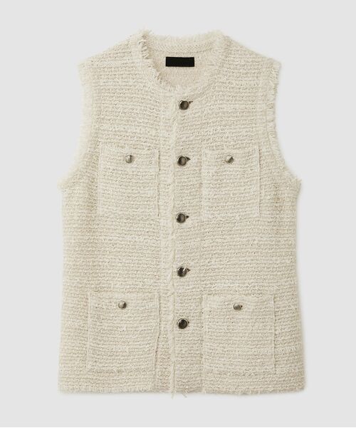 ROPE' / ロペ ベスト | 【COOHEM】BASIC TWEED VEST | 詳細9