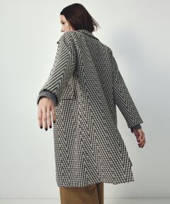 【COOHEM】HERRINGBONE TWEED COAT(コーヘン/ヘリンボーンツイードコート)