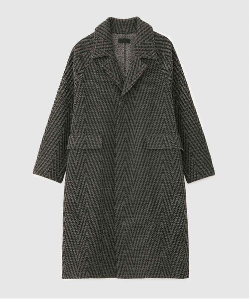 ROPE' / ロペ ノーカラージャケット | 【COOHEM】HERRINGBONE TWEED COAT | 詳細11