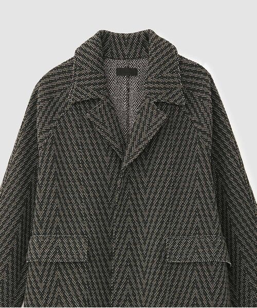 ROPE' / ロペ ノーカラージャケット | 【COOHEM】HERRINGBONE TWEED COAT | 詳細13