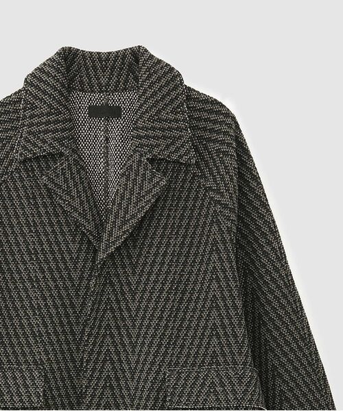 ROPE' / ロペ ノーカラージャケット | 【COOHEM】HERRINGBONE TWEED COAT | 詳細14