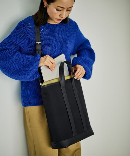 ROPE' / ロペ トートバッグ | 【24AW】【E'POR】 LAYER BAG Large【A4対応】 | 詳細16