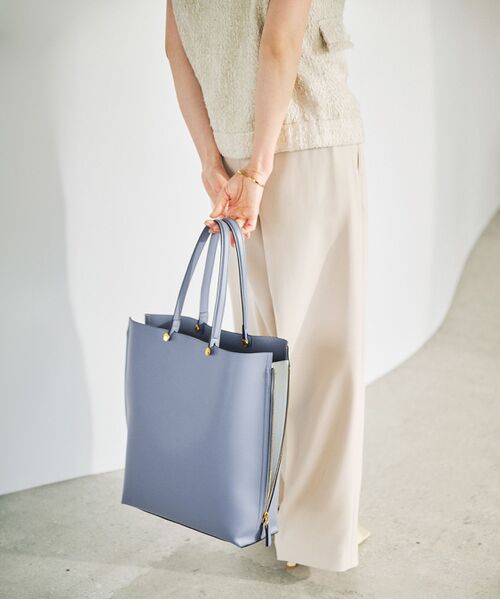 ロペ ROPE CONFORT WIDE BAG トートバッグ ショルダー 2WAY ポーチ付き 手提げ ベージュ /FF レディース ROPÉ(ロペ) / 【A4対応】【E'POR】Y BAG Wide【通勤】 (バッグ