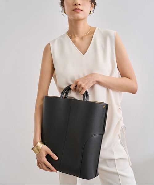 E'POR】BAMBOO BAG Large【通勤】【A4対応】【25AW】 （トート