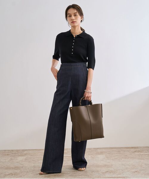 E'POR】BAMBOO BAG Large【通勤】【A4対応】【25AW】 （トート