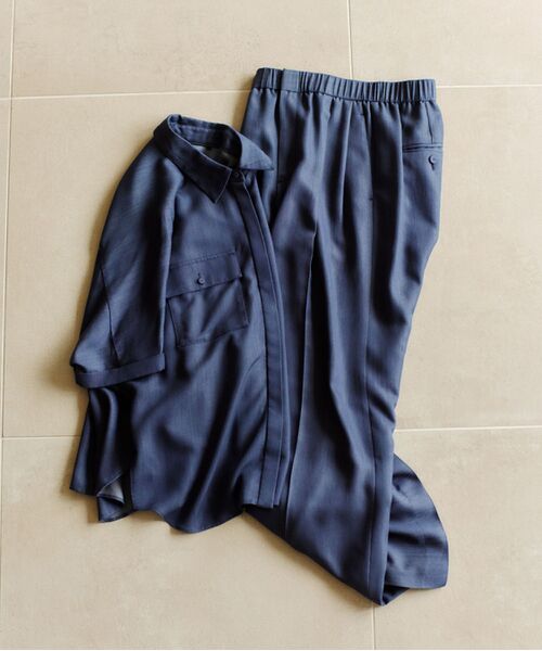ブラウス シャツ 「洗える・カセット服」バックサテン ドルマンブラウス/お仕事・通勤・セットアップ対応 レディース 洗える・カセット服】バックサテン ドルマンブラウス/お仕事