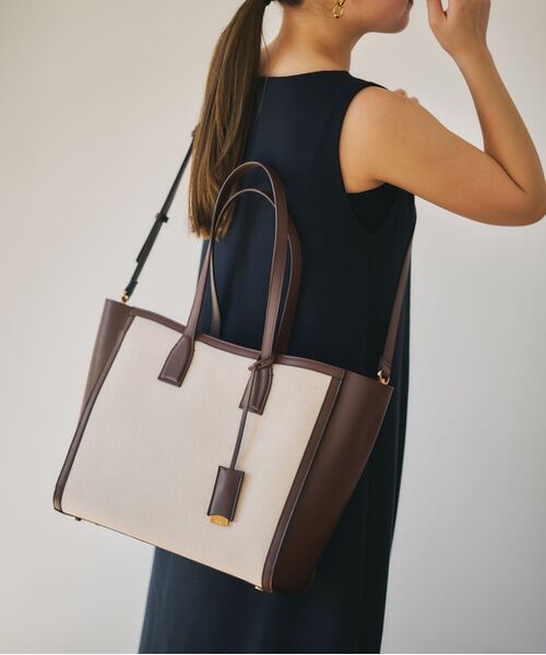 ROPE'/ロペ 【E'POR】I BAG Wide【25SS】 ダークブラウン(20) F ROPE'/ロペ 【E'POR】I BAG Wide【25SS】 ダークブラウン(20) F