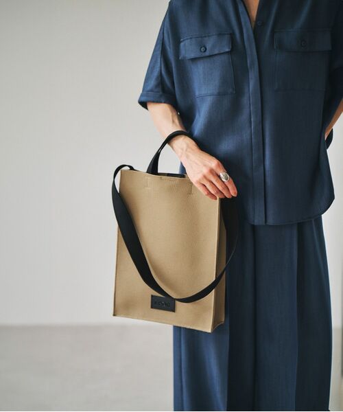 ROPE'/ロペ 【E'POR】GADGET PC TOTE【25SS】 ベージュ(27) F ROPE'/ロペ 【E'POR】GADGET PC TOTE【25SS】 ベージュ(27) F