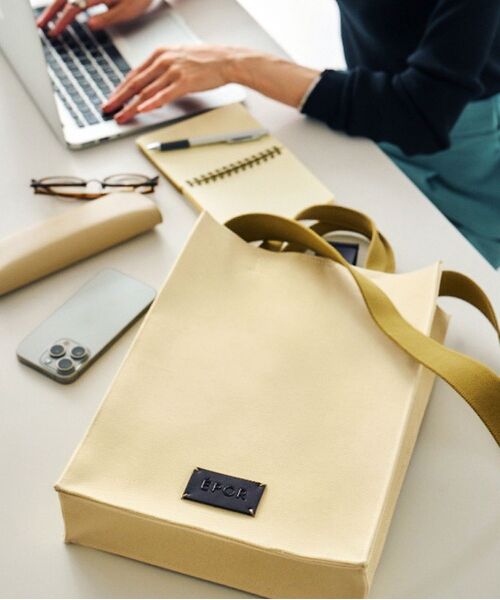 ROPE'/ロペ 【E'POR】GADGET PC TOTE【25SS】 クリーム(83) F ROPE'/ロペ 【E'POR】GADGET PC TOTE【25SS】 クリーム(83) F