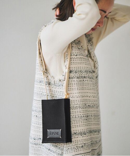 ROPE'/ロペ 【E'POR】GADGET Shoulder Mini【25SS】 ブラック(01) F ROPE'/ロペ 【E'POR】GADGET Shoulder Mini【25SS】 ブラック(01) F