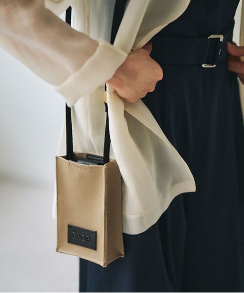 ROPE'/ロペ 【E'POR】GADGET Shoulder Mini【25SS】 ベージュ(27) F ROPE'/ロペ 【E'POR】GADGET Shoulder Mini【25SS】 ベージュ(27) F