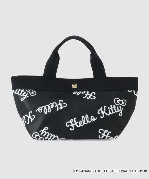ROPE'/ロペ 【一部店舗限定】HELLO KITTY トートバックMini ブラック(01) F ROPE'/ロペ 【一部店舗限定】HELLO KITTY トートバックMini ブラック(01) F