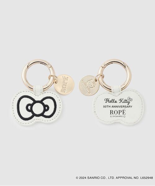 ROPE'/ロペ 【一部店舗限定】HELLO KITTY リボンキーホルダー ホワイト(10) F ROPE'/ロペ 【一部店舗限定】HELLO KITTY リボンキーホルダー ホワイト(10) F