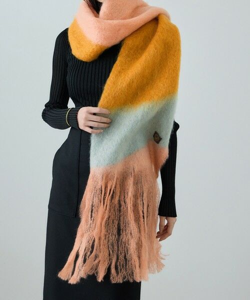 ROPE' / ロペ マフラー・ショール・スヌード・ストール | 【MANTAS EZCARAY(マンタス エスカライ)】 VIEWS MOHAIR STOLE (REF. DAY 1-B) | 詳細1