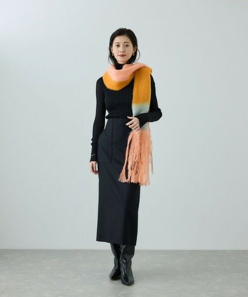 ROPE' / ロペ マフラー・ショール・スヌード・ストール | 【MANTAS EZCARAY(マンタス エスカライ)】 VIEWS MOHAIR STOLE (REF. DAY 1-B) | 詳細2