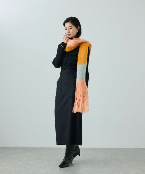 ROPE' / ロペ マフラー・ショール・スヌード・ストール | 【MANTAS EZCARAY(マンタス エスカライ)】 VIEWS MOHAIR STOLE (REF. DAY 1-B) | 詳細3