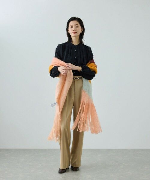 ROPE' / ロペ マフラー・ショール・スヌード・ストール | 【MANTAS EZCARAY(マンタス エスカライ)】 VIEWS MOHAIR STOLE (REF. DAY 1-B) | 詳細4
