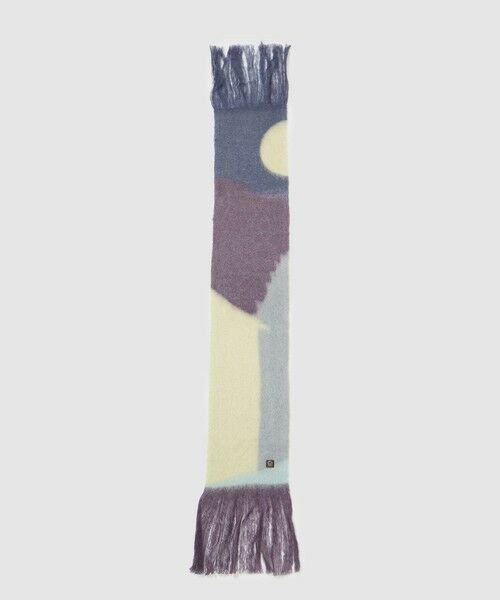 ROPE' / ロペ マフラー・ショール・スヌード・ストール | 【MANTAS EZCARAY(マンタス エスカライ)】 VIEWS MOHAIR STOLE (REF. NIGHT 1-B) | 詳細3