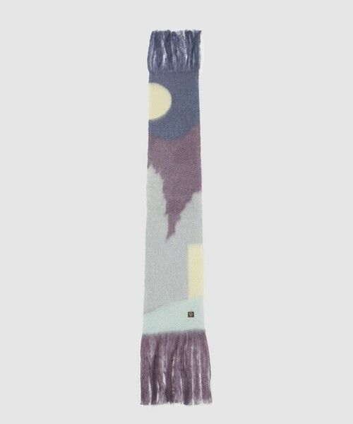 ROPE' / ロペ マフラー・ショール・スヌード・ストール | 【MANTAS EZCARAY(マンタス エスカライ)】 VIEWS MOHAIR STOLE (REF. NIGHT 1-B) | 詳細4
