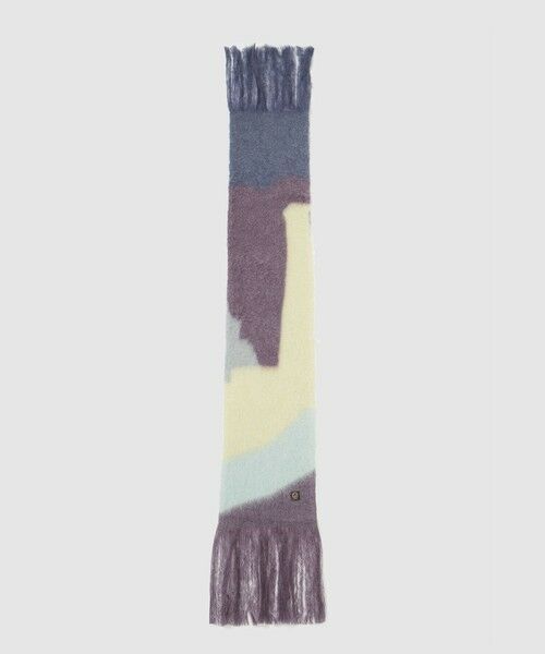 ROPE' / ロペ マフラー・ショール・スヌード・ストール | 【MANTAS EZCARAY(マンタス エスカライ)】 VIEWS MOHAIR STOLE (REF. NIGHT 1-B) | 詳細5