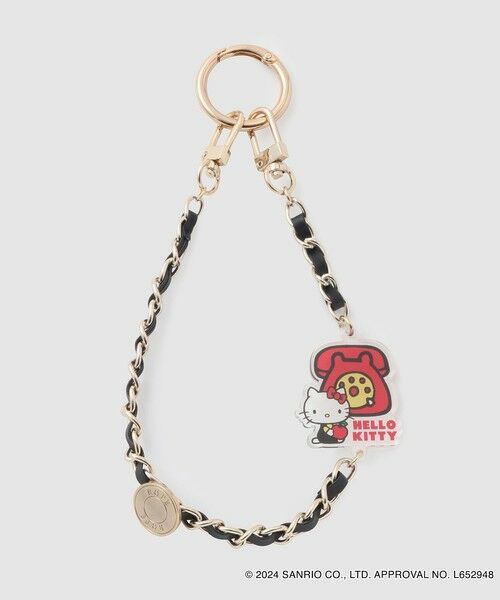 ROPE' / ロペ その他小物 | 【一部店舗限定】HELLO KITTY チャーム付きストラップ(テレフォン)（ブラック(01)）