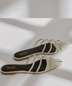 ROPE' / ロペ サンダル | ナローストラップフラットミュール