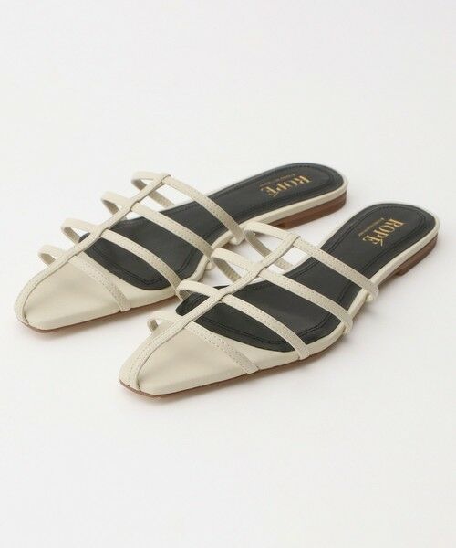 ROPE' / ロペ サンダル | ナローストラップフラットミュール | 詳細4
