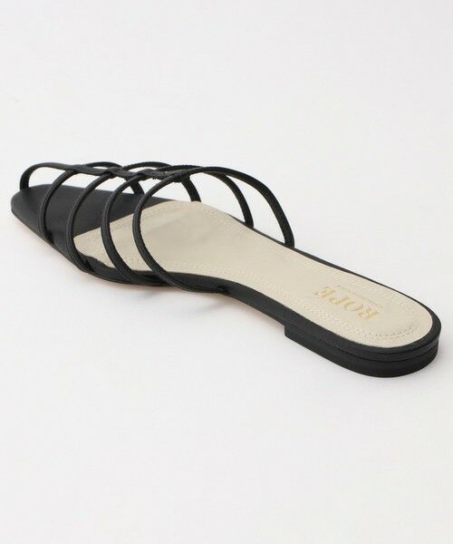 ROPE' / ロペ サンダル | ナローストラップフラットミュール | 詳細8