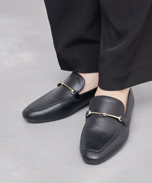 ROPE' / ロペ フラットシューズ | 【生活防水】【WEB限定】ナロービットローファー(晴雨兼用レインシューズ) | 詳細1