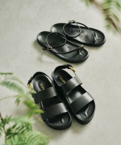 ROPE' / ロペ サンダル | スプリットレザーフットベッドサンダル