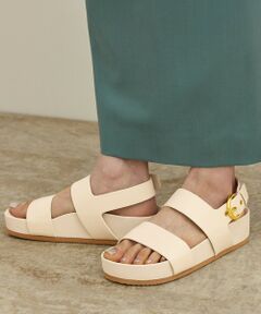 ROPE' / ロペ サンダル | スプリットレザーフットベッドサンダル